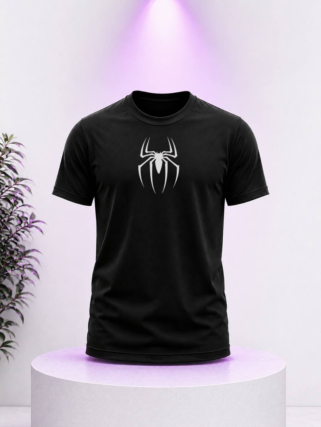 Inspired from marvel’s spiderman famous quote printed on 100% cotton T-shirt