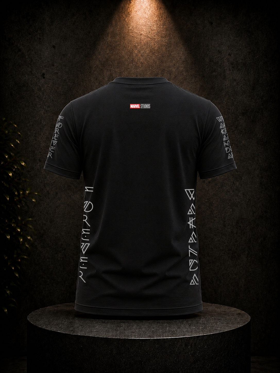 Inspired from Marvel’s black panther- ‘Wakanda forever’, 100% cotton premium fabric black printed T-shirt