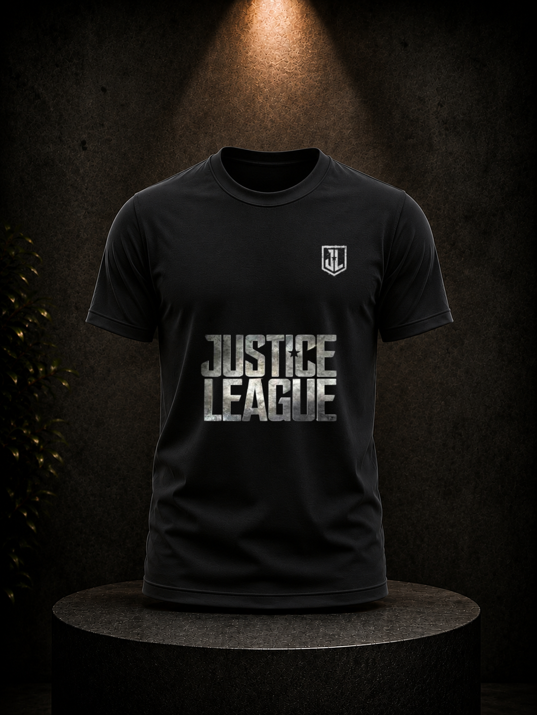 Inspired by DC comic justice league 100% cotton regular fit printed T-shirt