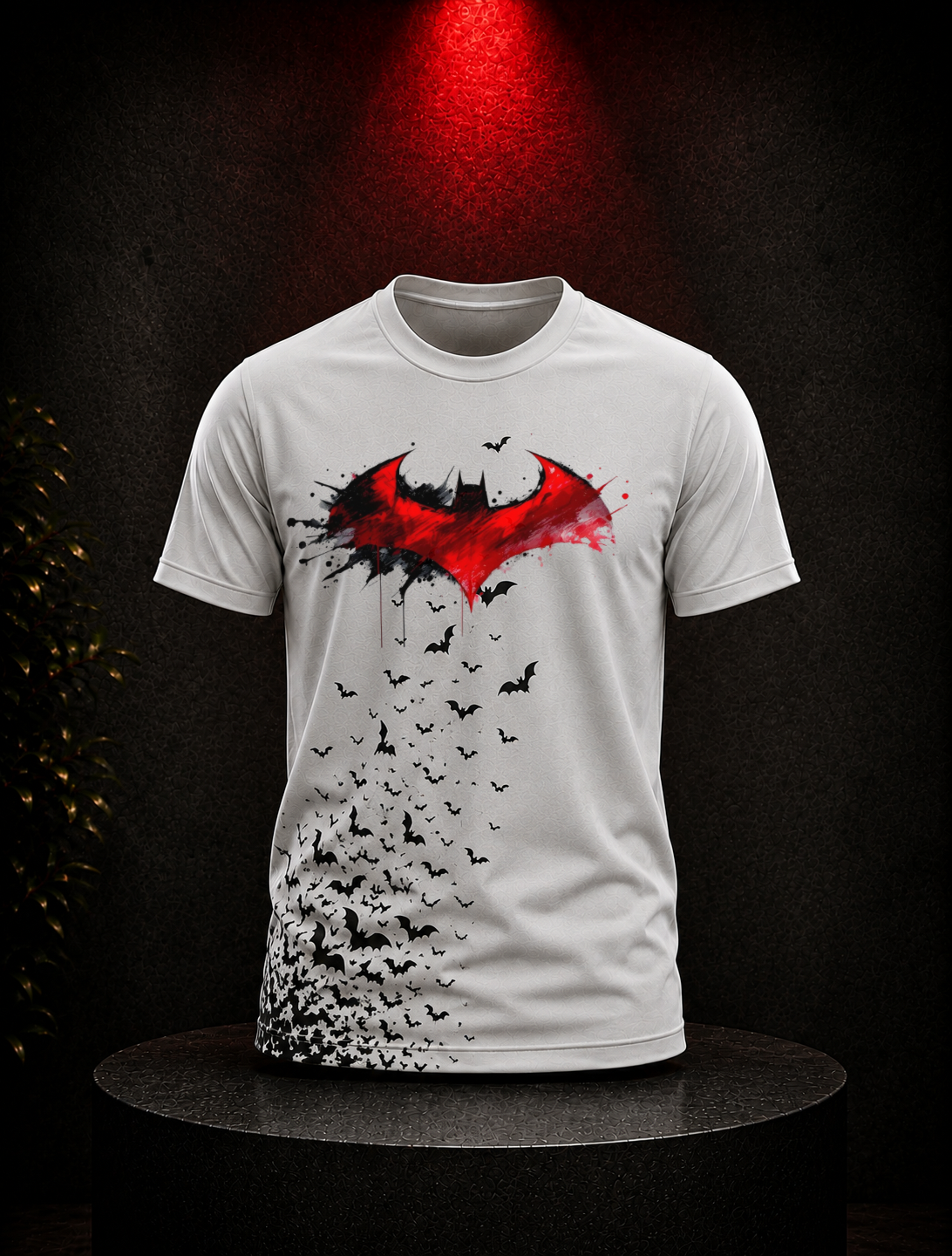 Inspired by batman ‘ I’m vengeance’, DC comic 100% cotton regular fit printed T-shirt.