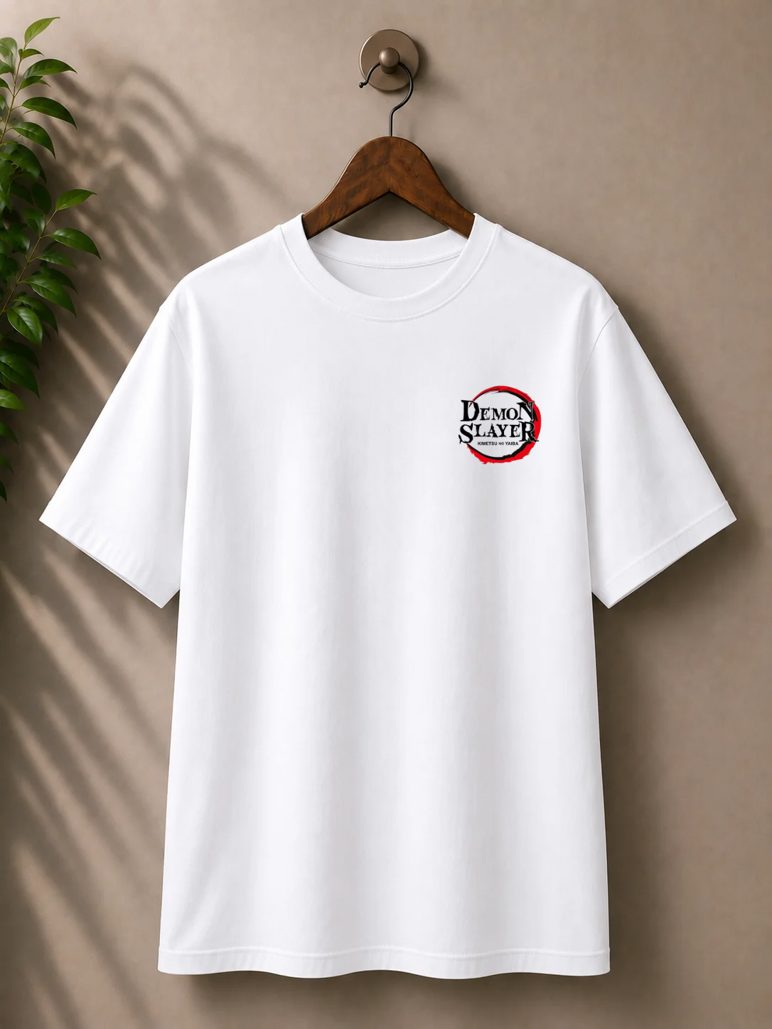 Inspired from Demon slayer, ‘ Nezuko’ monochrome, 100% cotton premium oversized T-shirt