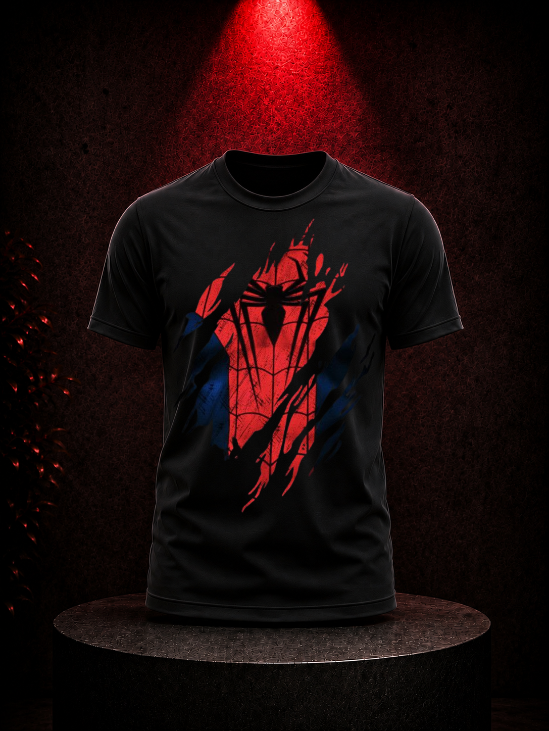 Inspired from Spiderman Brand new day, 100% cotton regular fit printed T-shirt