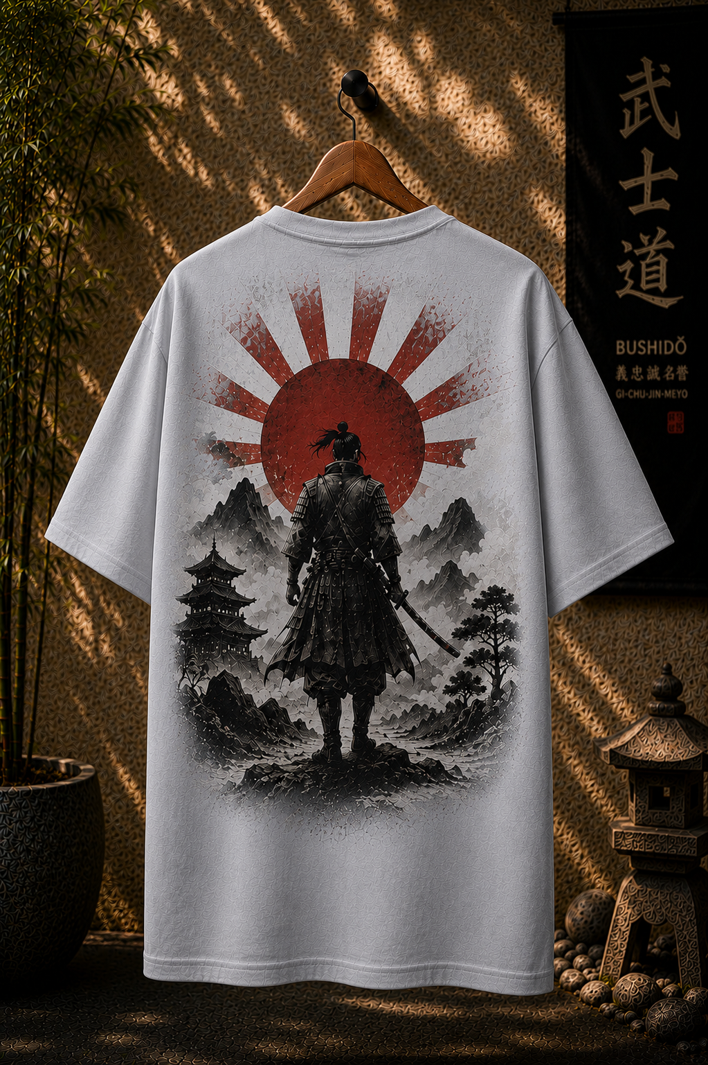BUSHIDO – Japanese Oversized T-Shirt