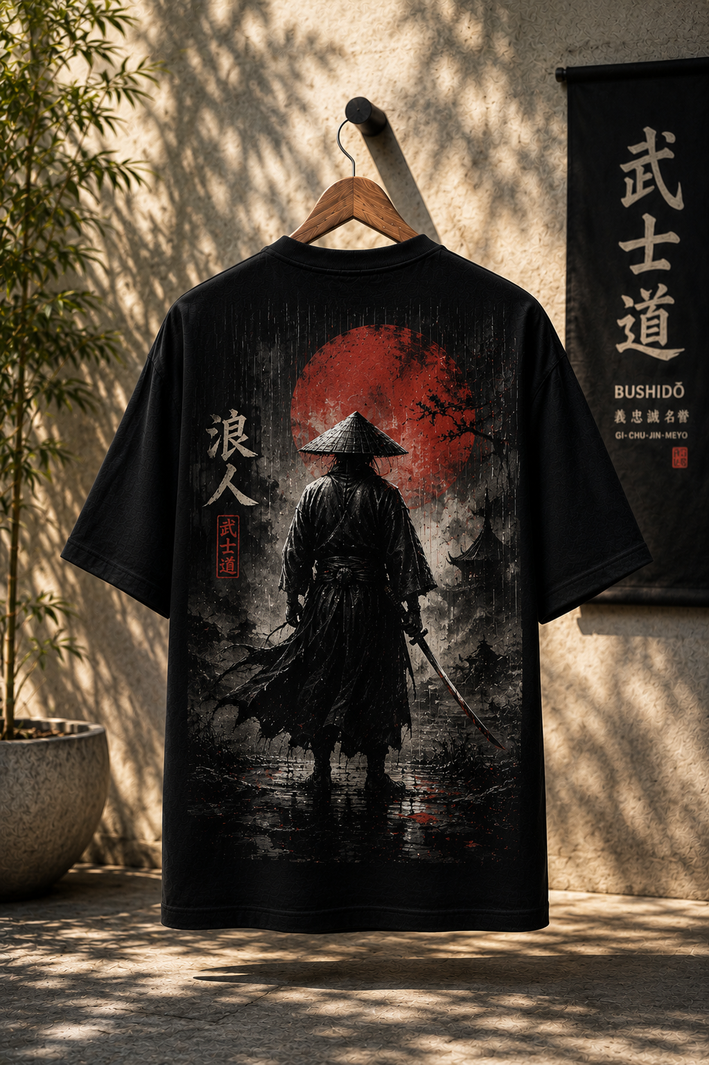 RONIN – Japanese Samurai Oversized T-Shirt