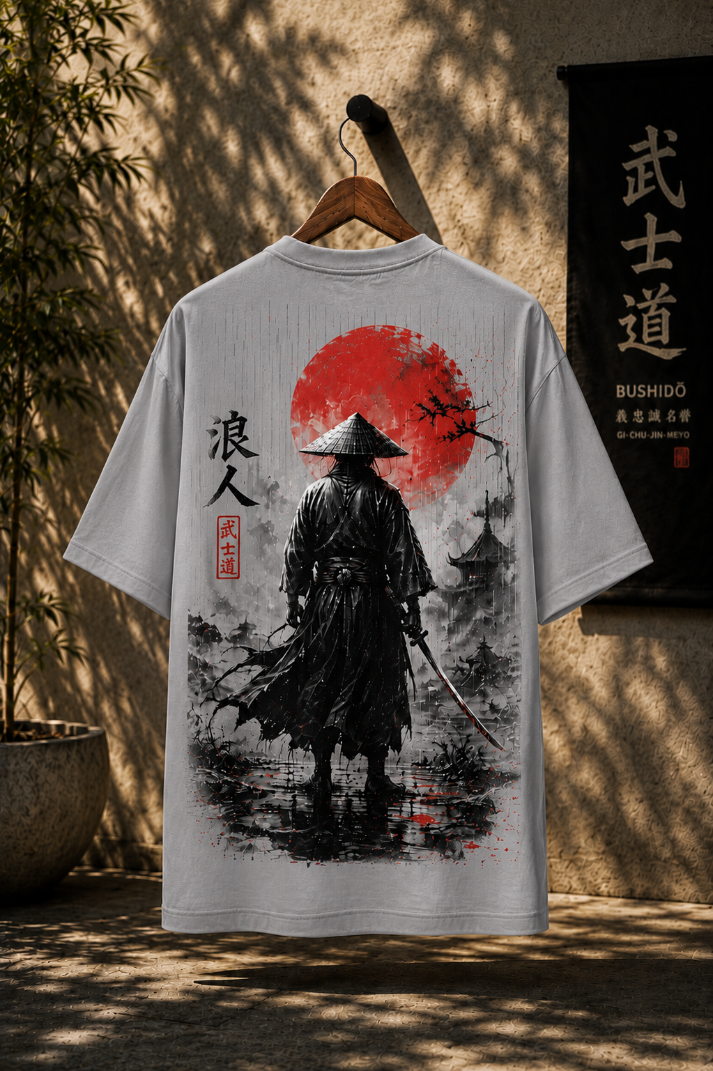 RONIN – Japanese Samurai Oversized T-Shirt