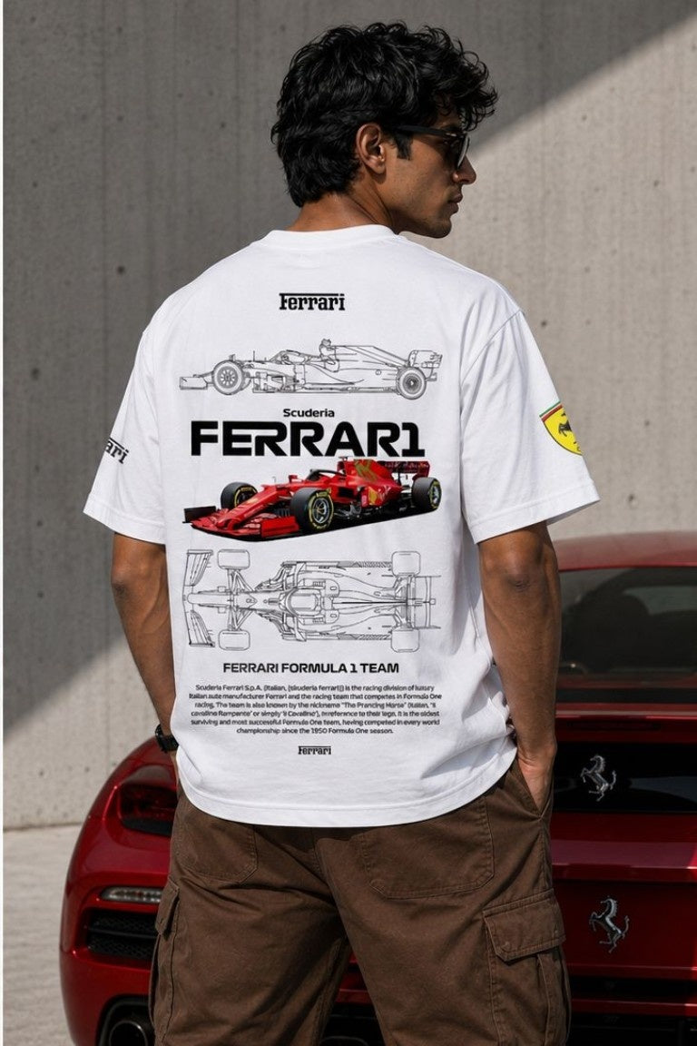 Ferrari Limited Edition Racing T-Shirt | Vrik Fashion