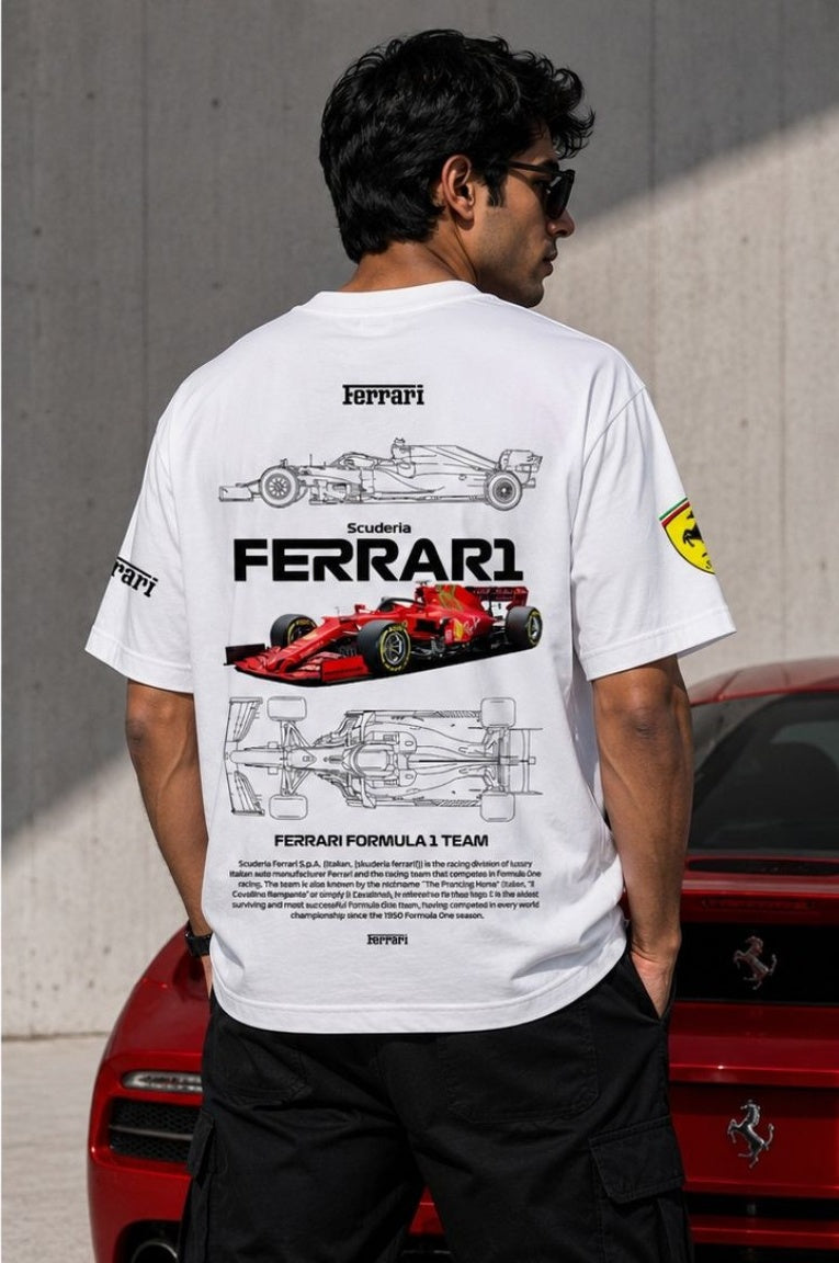 Ferrari Limited Edition Scuderia Racing T-Shirt | Vrik Fashion