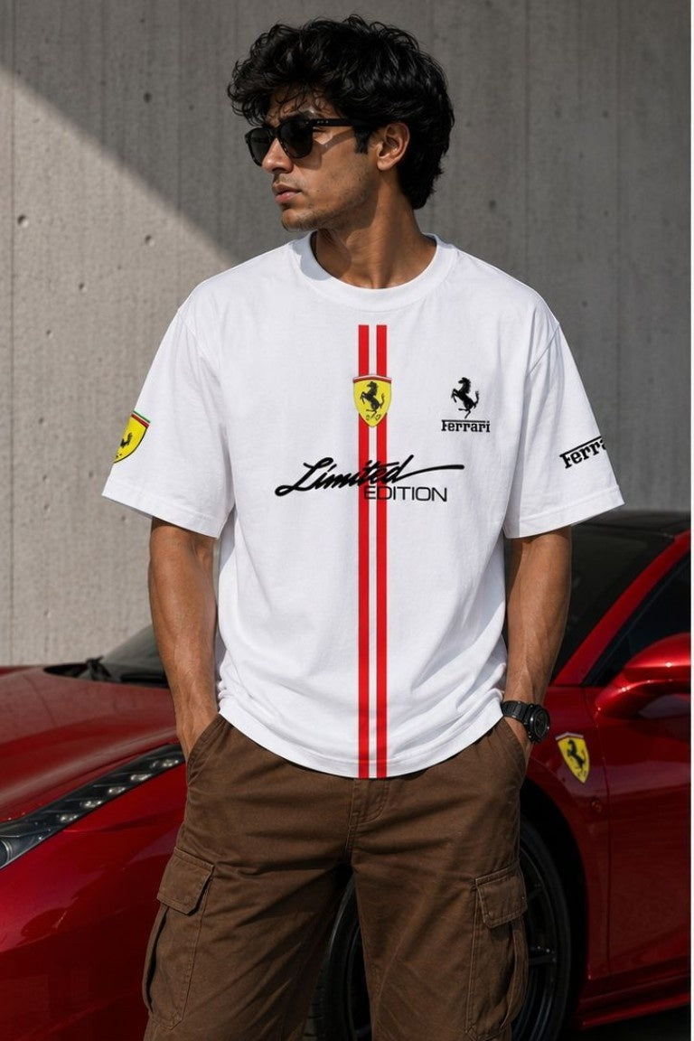 Ferrari Limited Edition Racing T-Shirt | Vrik Fashion