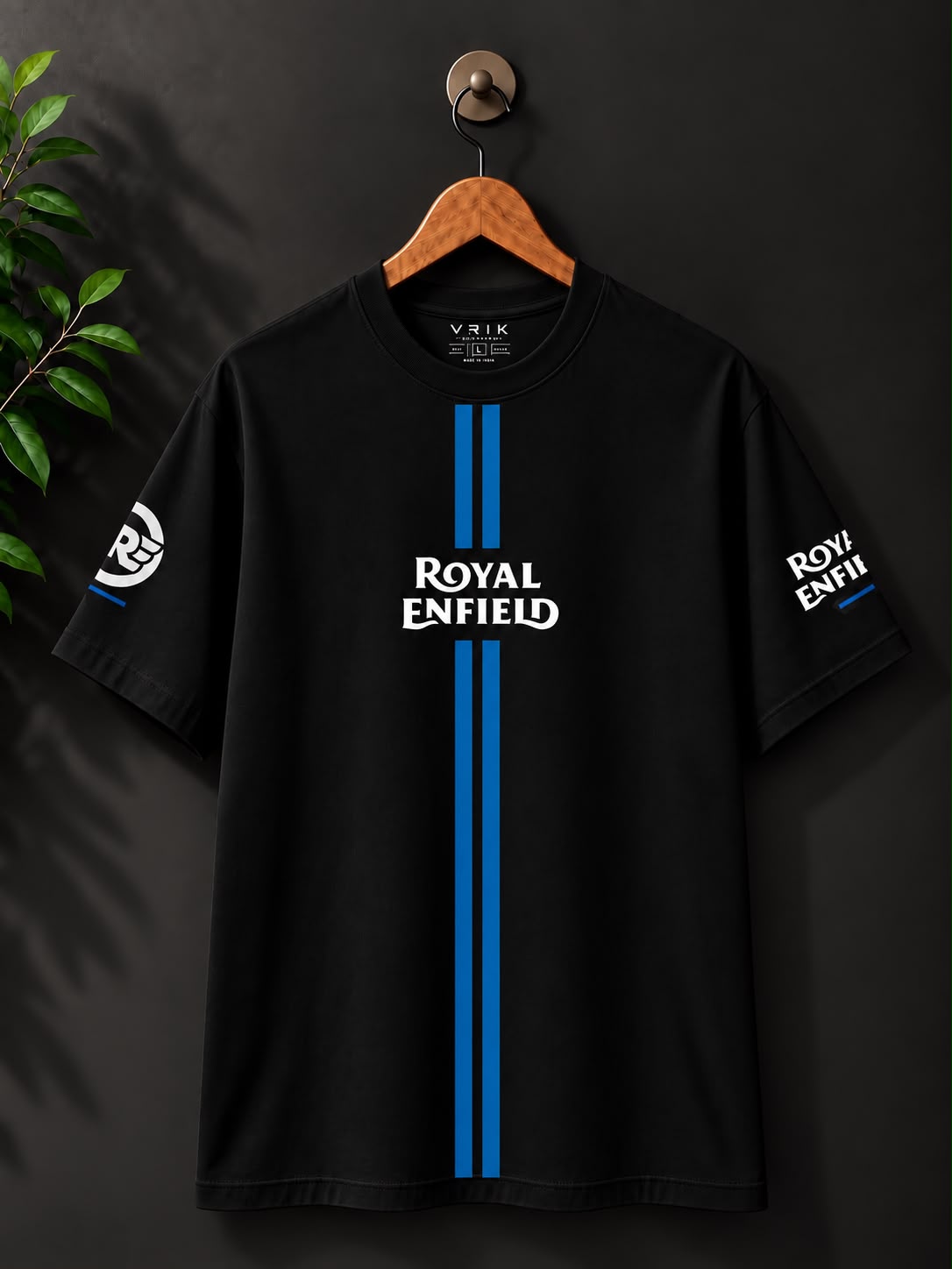 Royal Enfield Inspired 350 Hunter T-Shirt | Black | Regular & Oversized