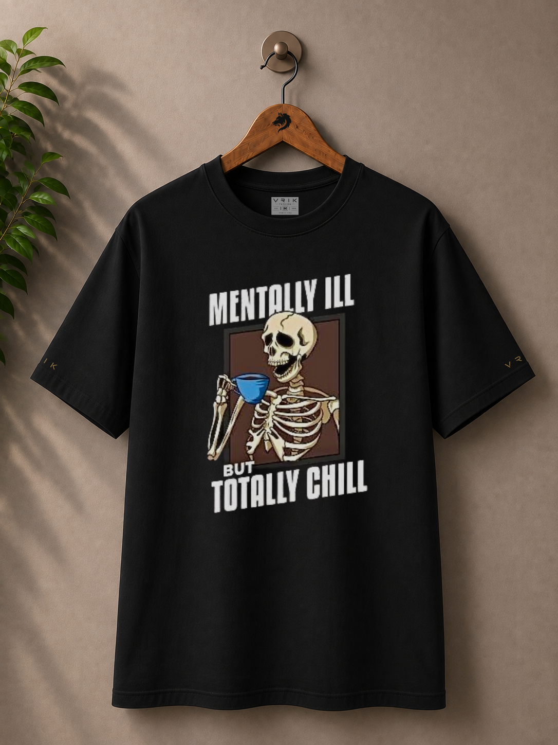 Mentally Ill But Totally Chill - Premium Regular Fit T-Shirt