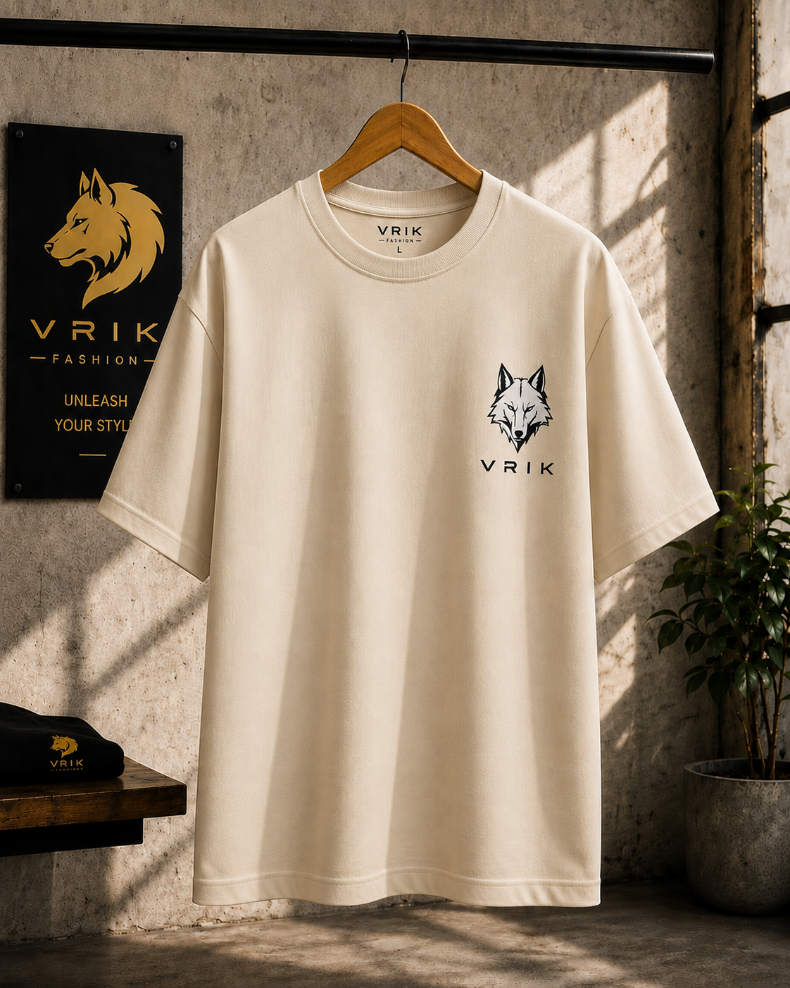 Vrik originals, streetwear V3, 100% cotton printed T-shirt