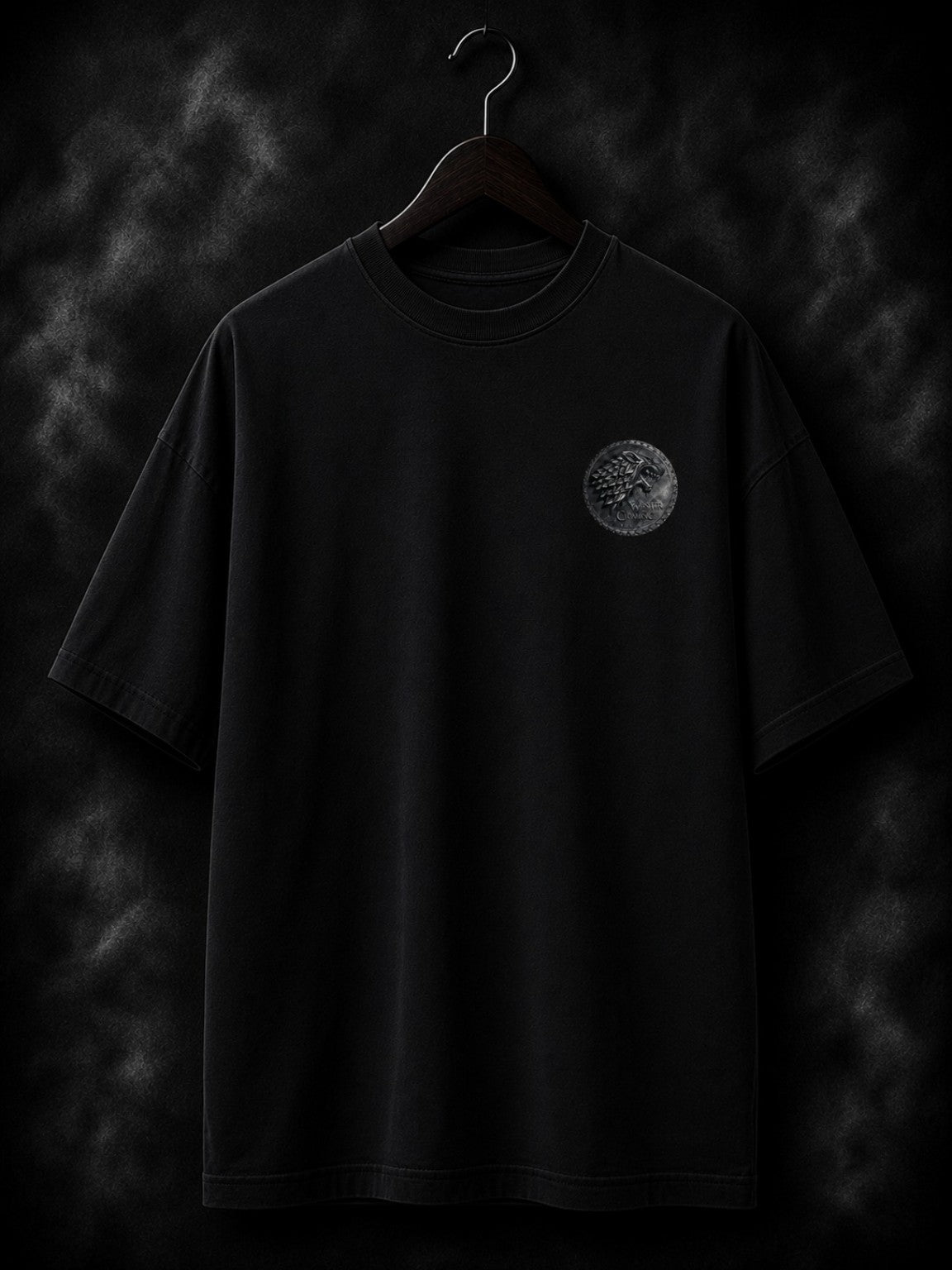 Inspired by Game of thrones- starks of winterfell, New 100% pure premium blue cotton Tshirt