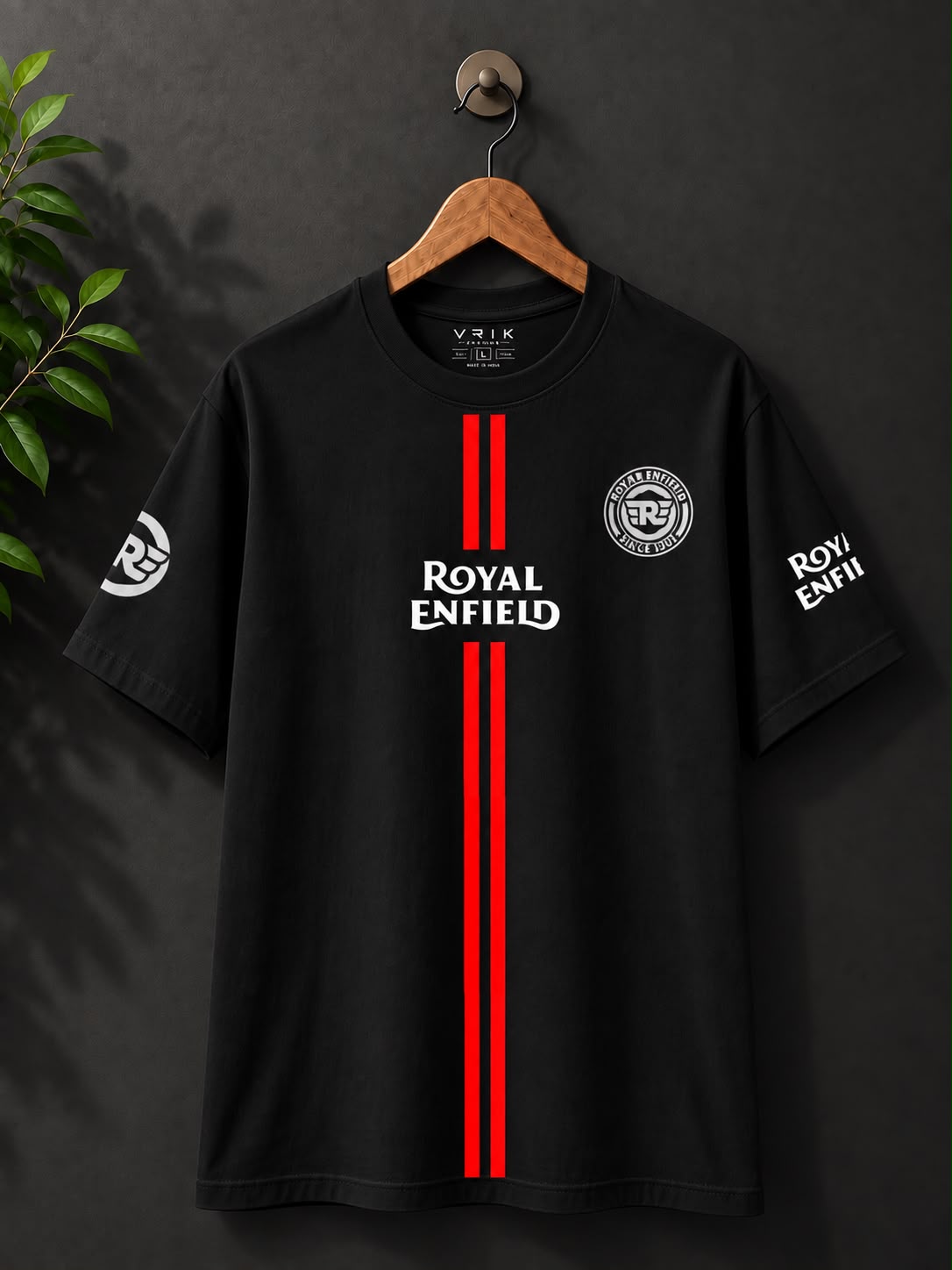 Royal Enfield Inspired 350 Hunter T-Shirt | Black | Regular & Oversized